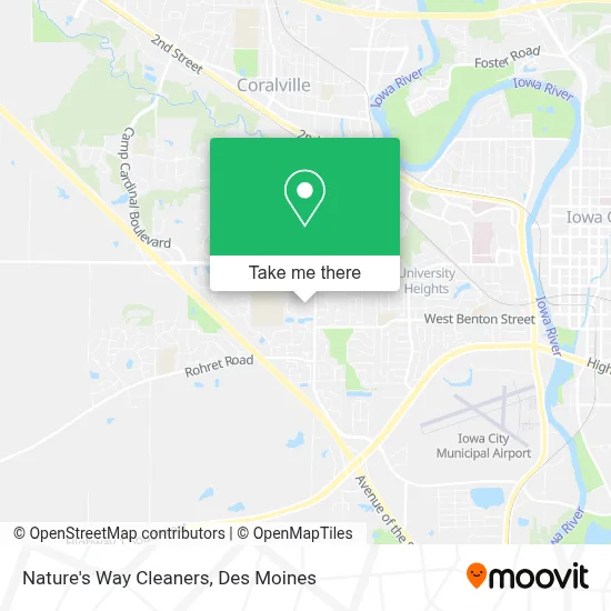 Nature's Way Cleaners map