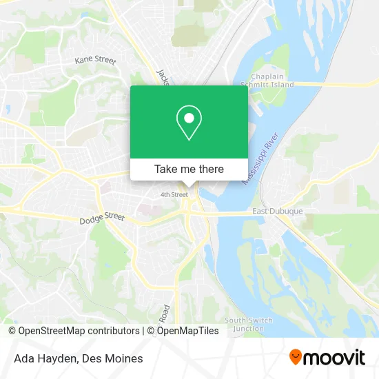 Ada Hayden map