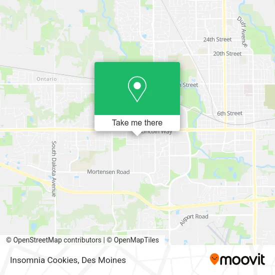 Insomnia Cookies map