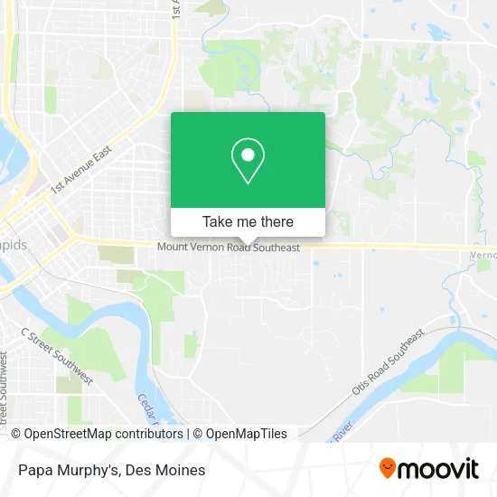 Papa Murphy's map