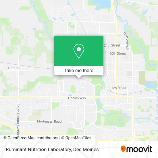 Ruminant Nutrition Laboratory map