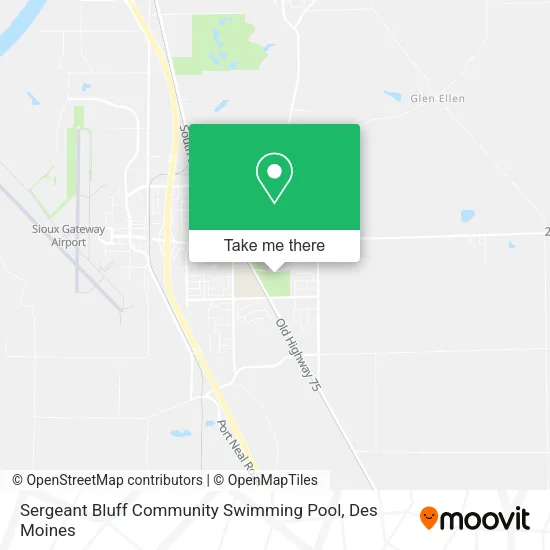 Sergeant Bluff Community Swimming Pool map