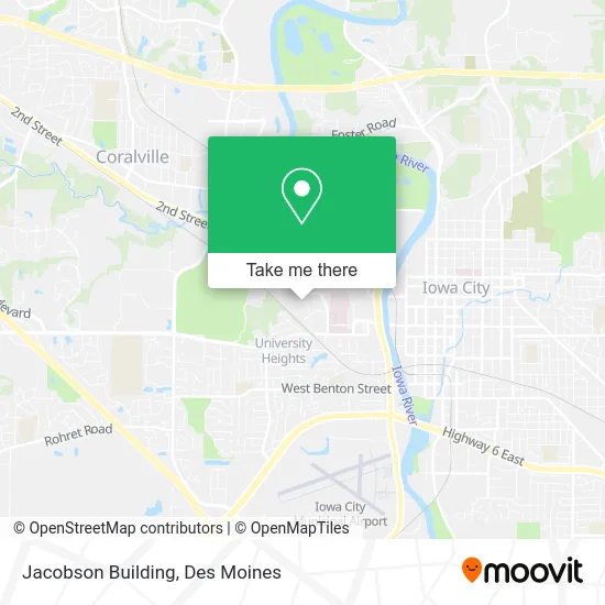 Jacobson Building map
