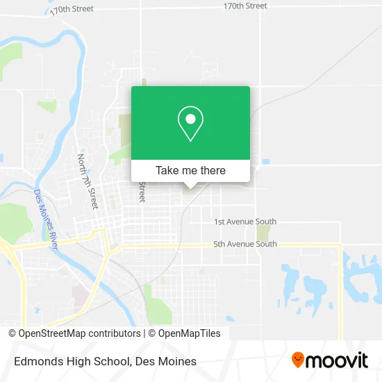 Edmonds High School map