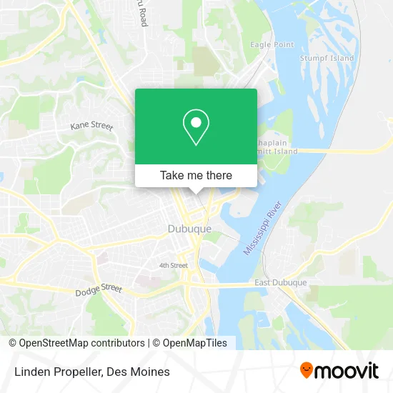 Linden Propeller map