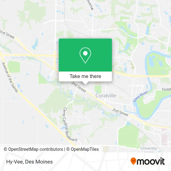 Hy-Vee map