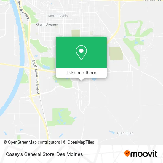 Casey's General Store map
