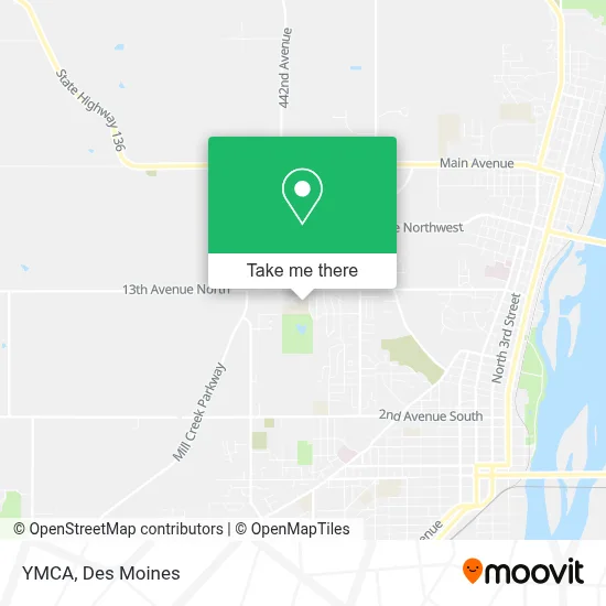 Ymca map