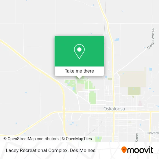Lacey Recreational Complex map