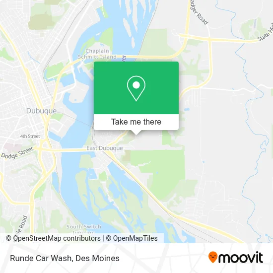 Runde Car Wash map
