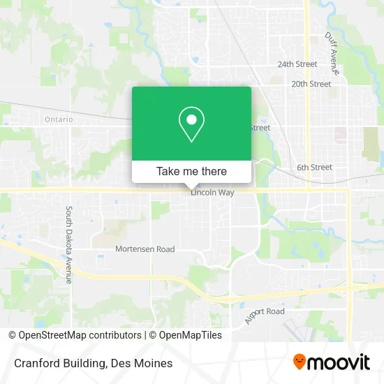 Cranford Building map