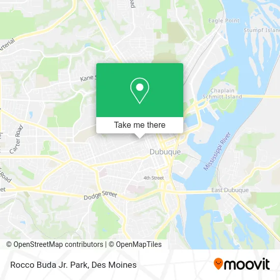 Rocco Buda Jr. Park map