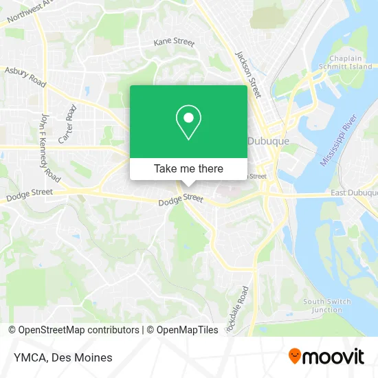 Ymca map