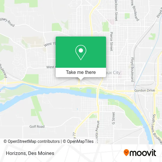 Horizons map