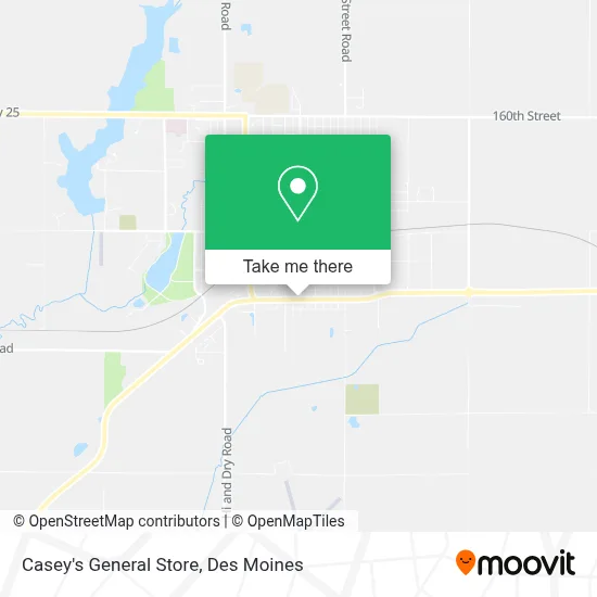 Casey's General Store map