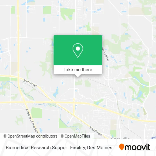 Biomedical Research Support Facility map