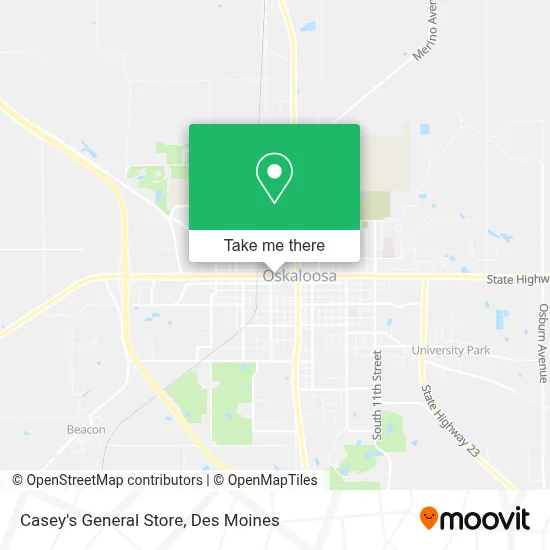 Casey's General Store map