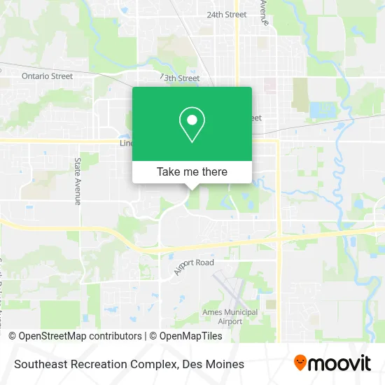 Southeast Recreation Complex map