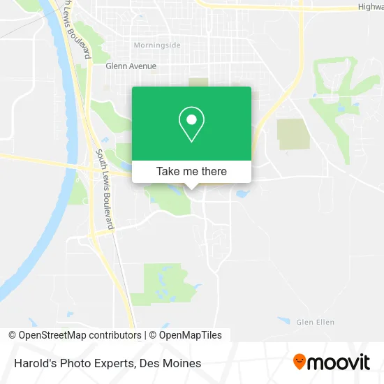 Harold's Photo Experts map