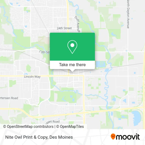 Nite Owl Print & Copy map