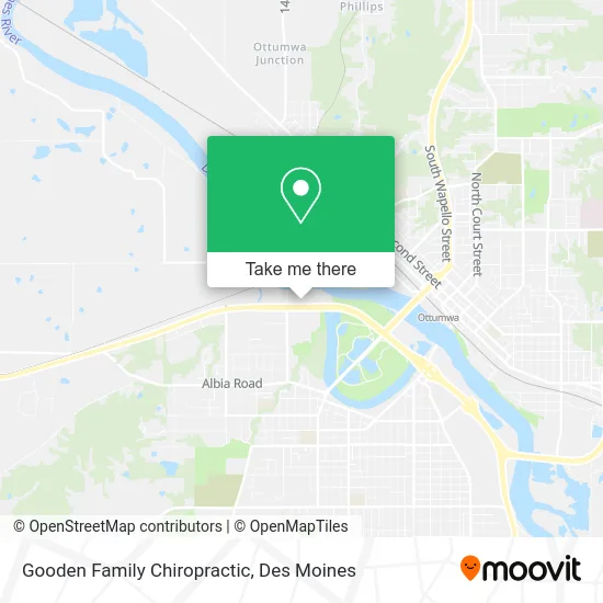 Gooden Family Chiropractic map