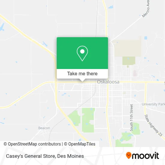 Casey's General Store map