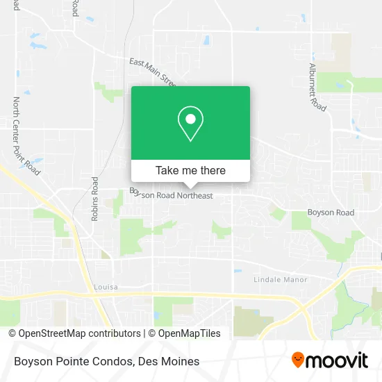 Boyson Pointe Condos map