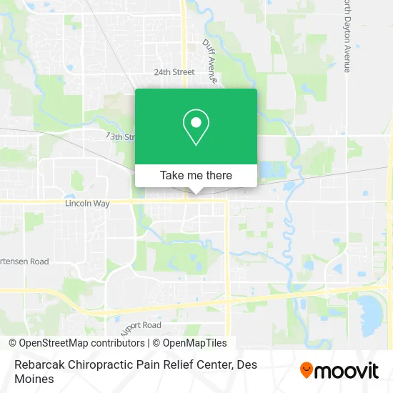Rebarcak Chiropractic Pain Relief Center map