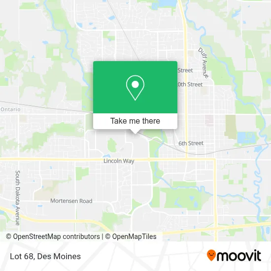 Lot 68 map