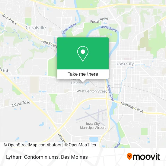 Lytham Condominiums map