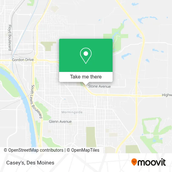 Casey's map