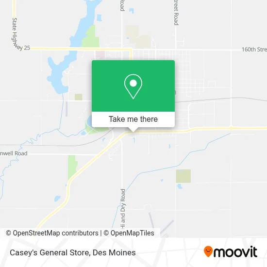 Casey's General Store map