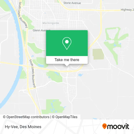 Hy-Vee map