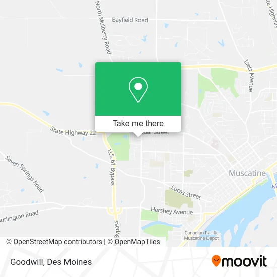 Goodwill map