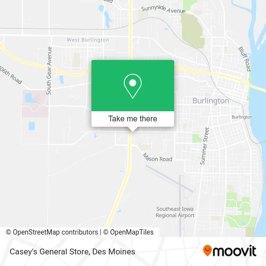 Casey's General Store map