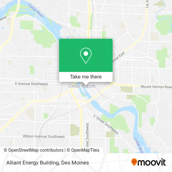 Alliant Energy Building map