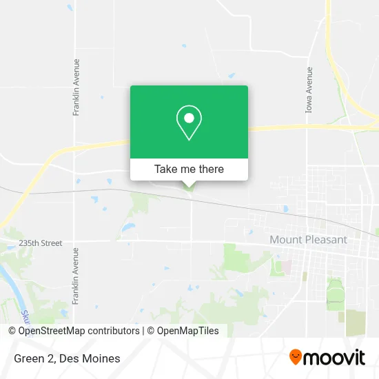 Green 2 map