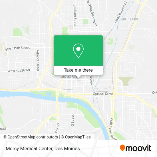 Mercy Medical Center map