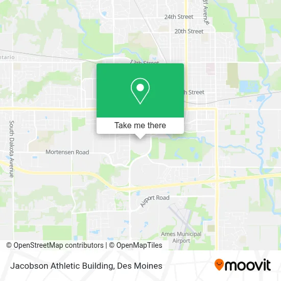 Jacobson Athletic Building map