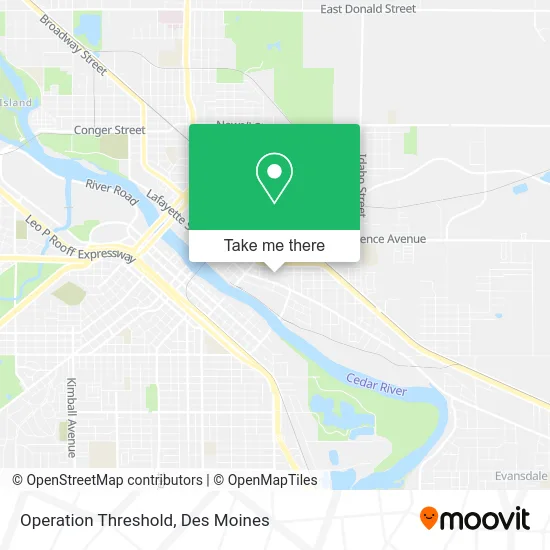 Operation Threshold map