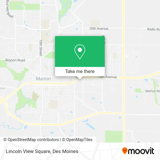 Lincoln View Square map