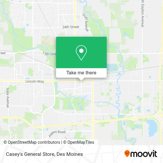 Casey's General Store map
