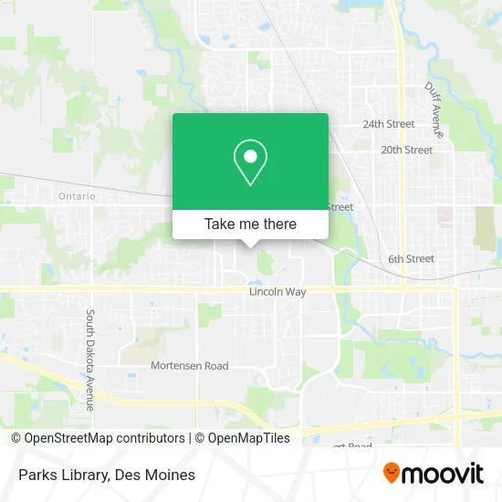 Mapa de Parks Library