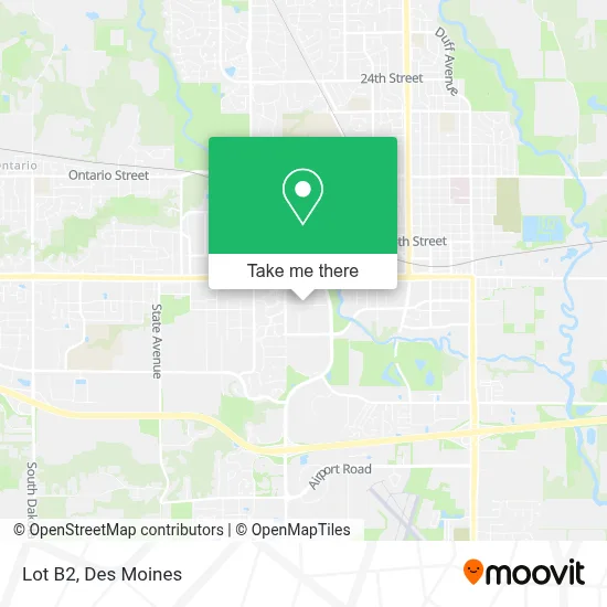 Lot B2 map