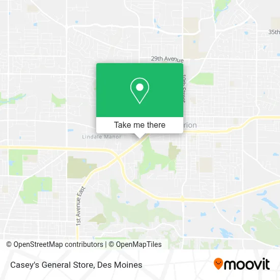 Casey's General Store map