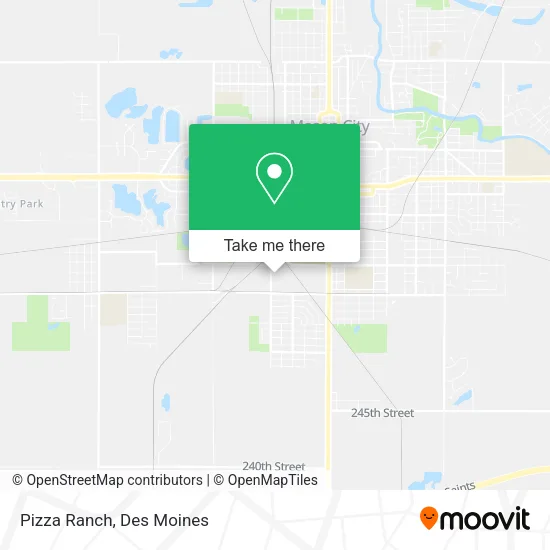 Pizza Ranch map