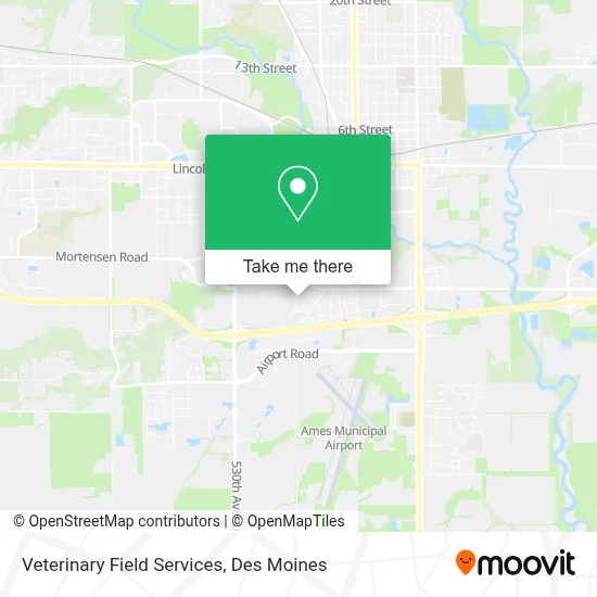 Veterinary Field Services map
