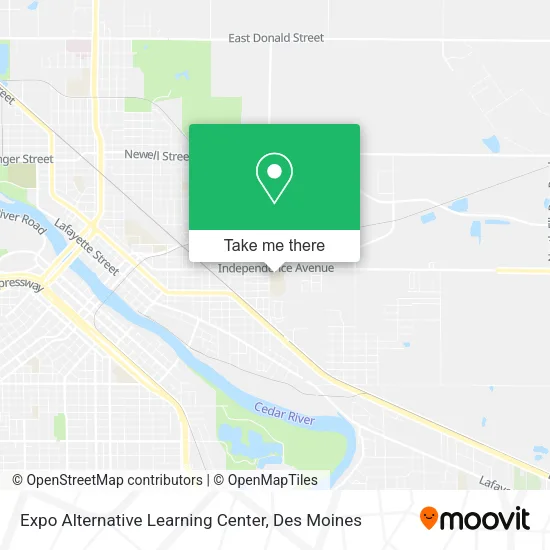 Expo Alternative Learning Center map