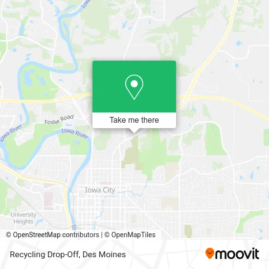 Recycling Drop-Off map