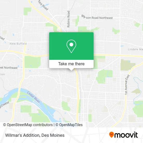 Wilmar's Addition map